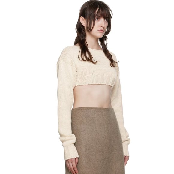 NWT Off-White Layered Sweater Set | S | LE17SEPTEMBRE - Picture 4 of 10